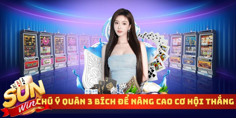Chú ý quân 3 bích để nâng cao cơ hội thắng lớn 